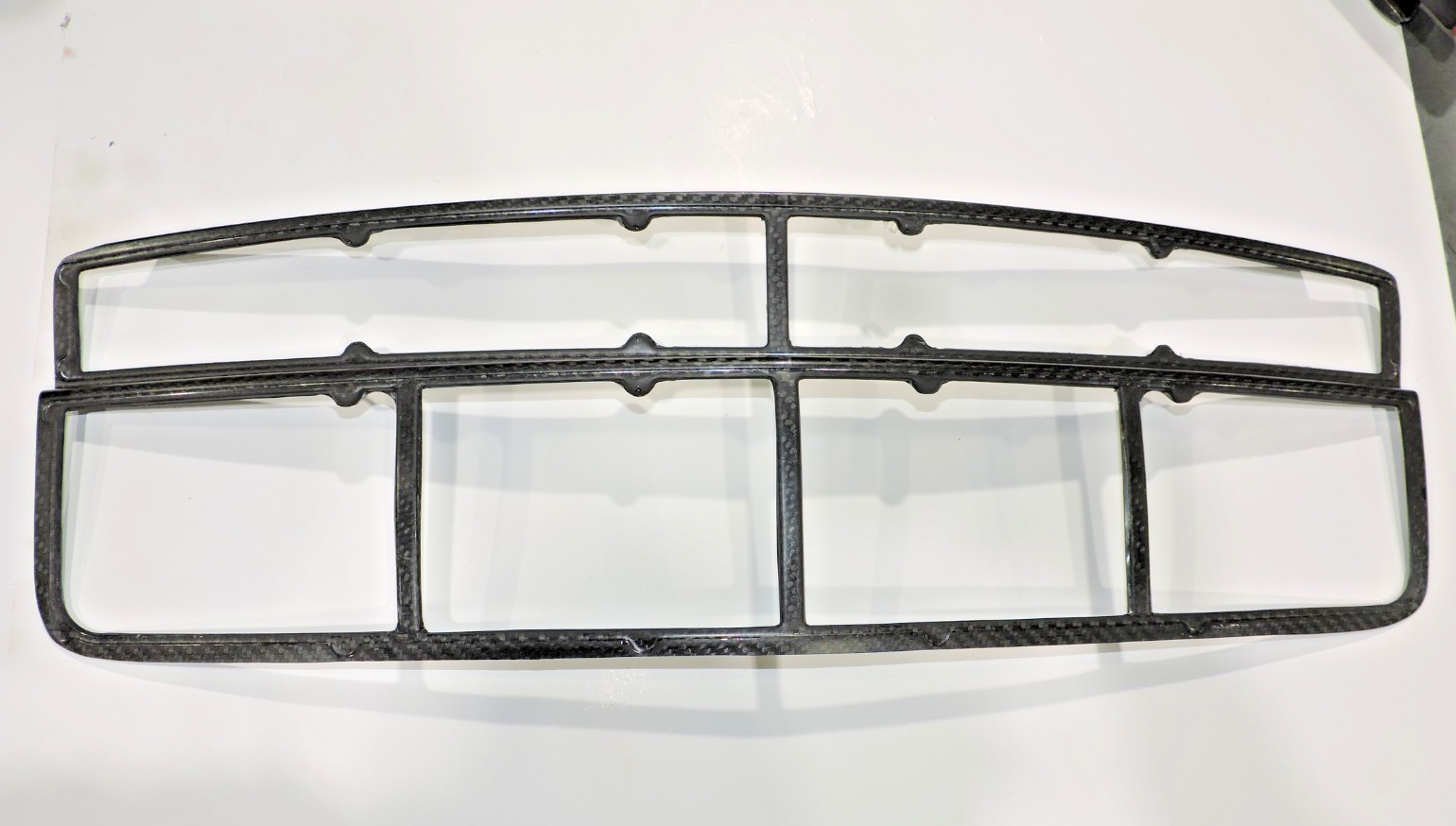 NEW RCR Carbon Fiber nose / grill frame Truck Nascar 26.5" x 8.5"  late model