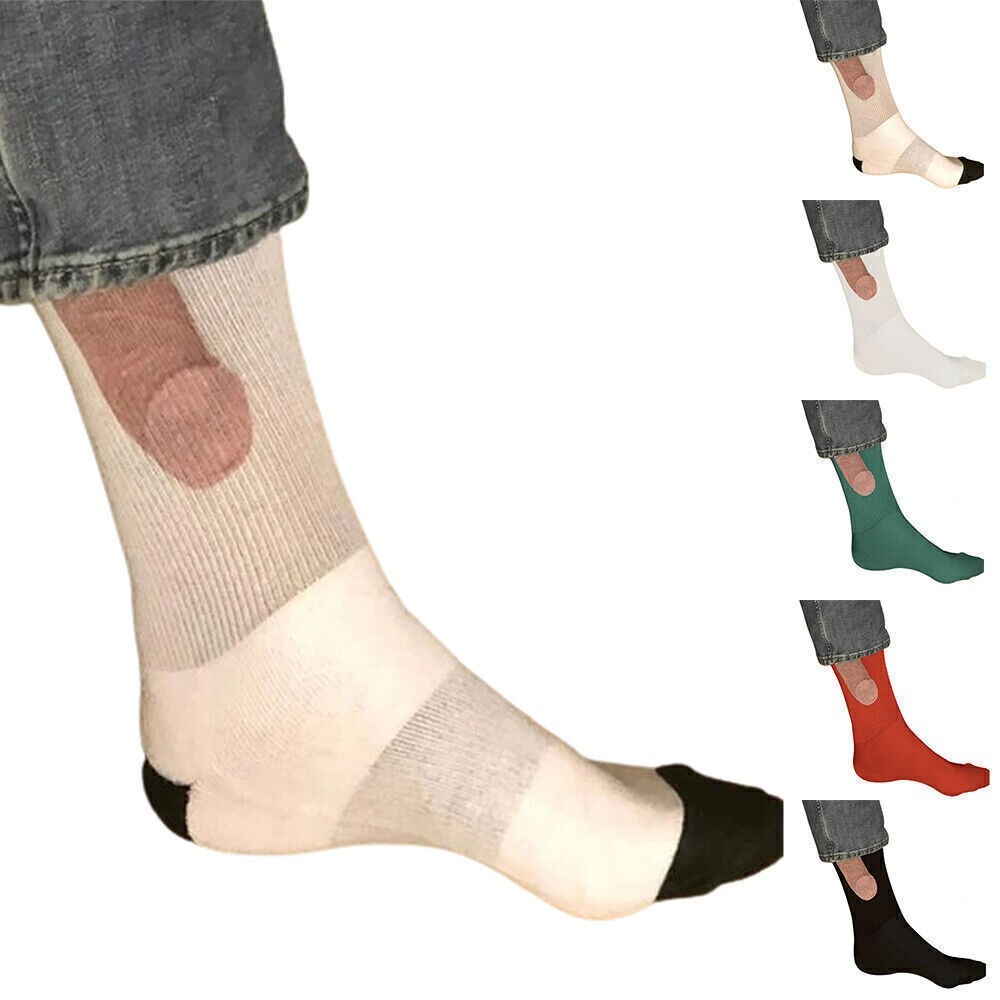 1Pair Funny Novelty Socks Men Women Casual SportsStretch Mid Calf Ankle Socks