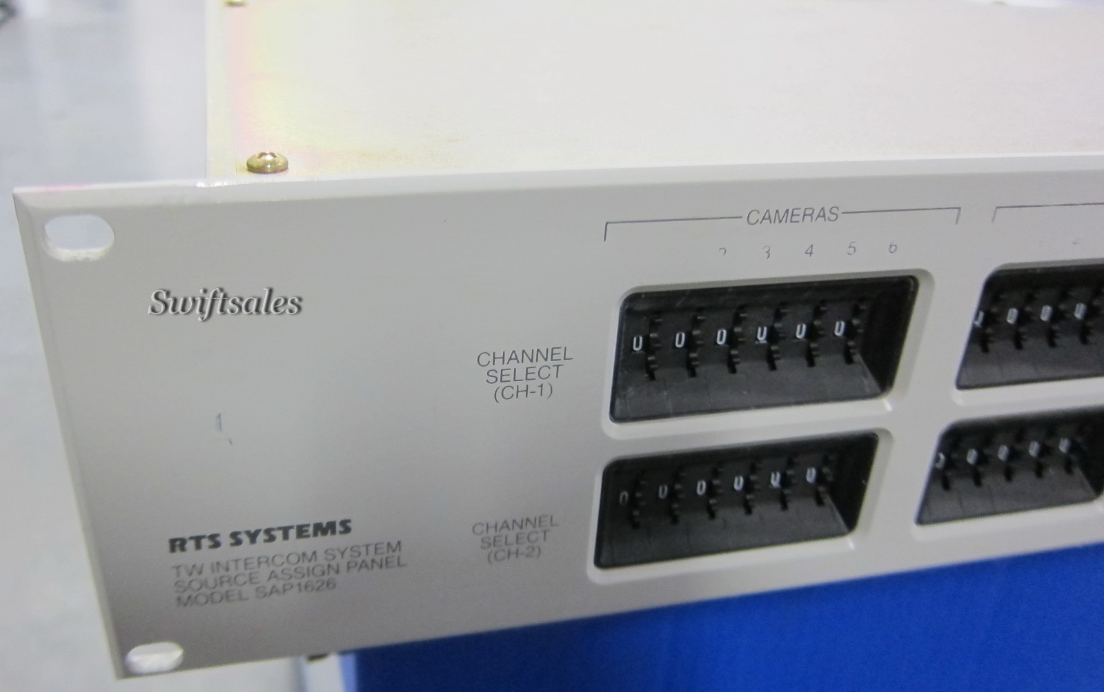 RTS Systems / Telex - SAP-1626 Source Assign Panel - Cleaned & Working - #6