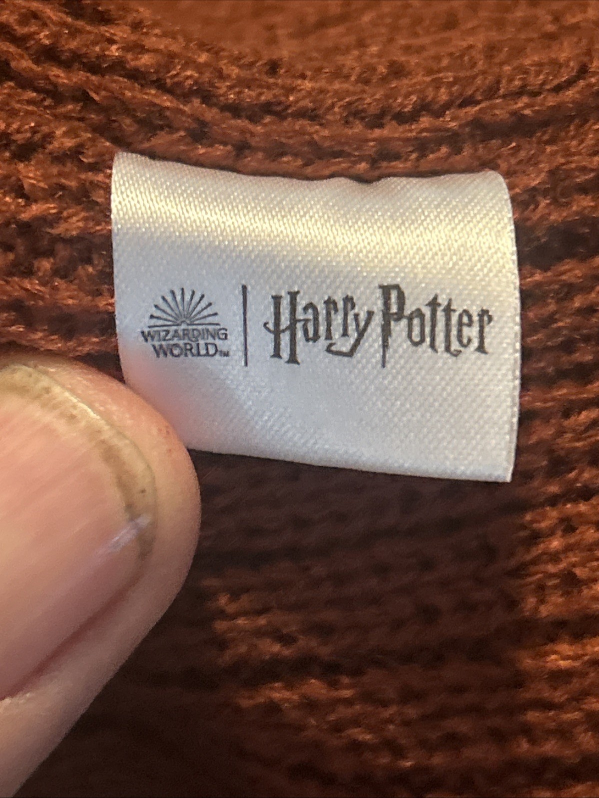 Harry Potter Team Gryffindor Knit Stocking Hat Wizard Perfect Condition