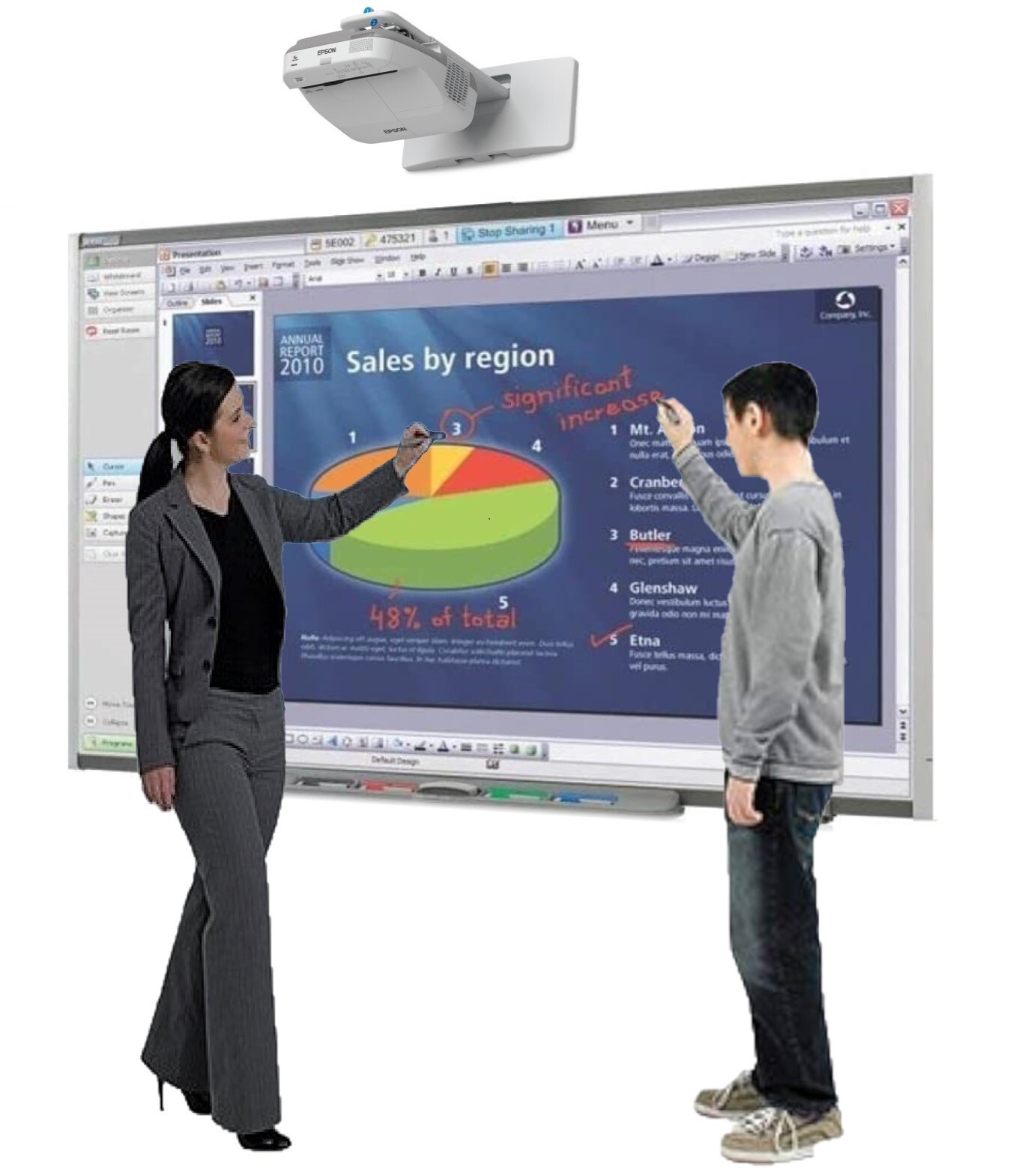 SMART Board SB685 Interactive whiteboard system (Refurbished)