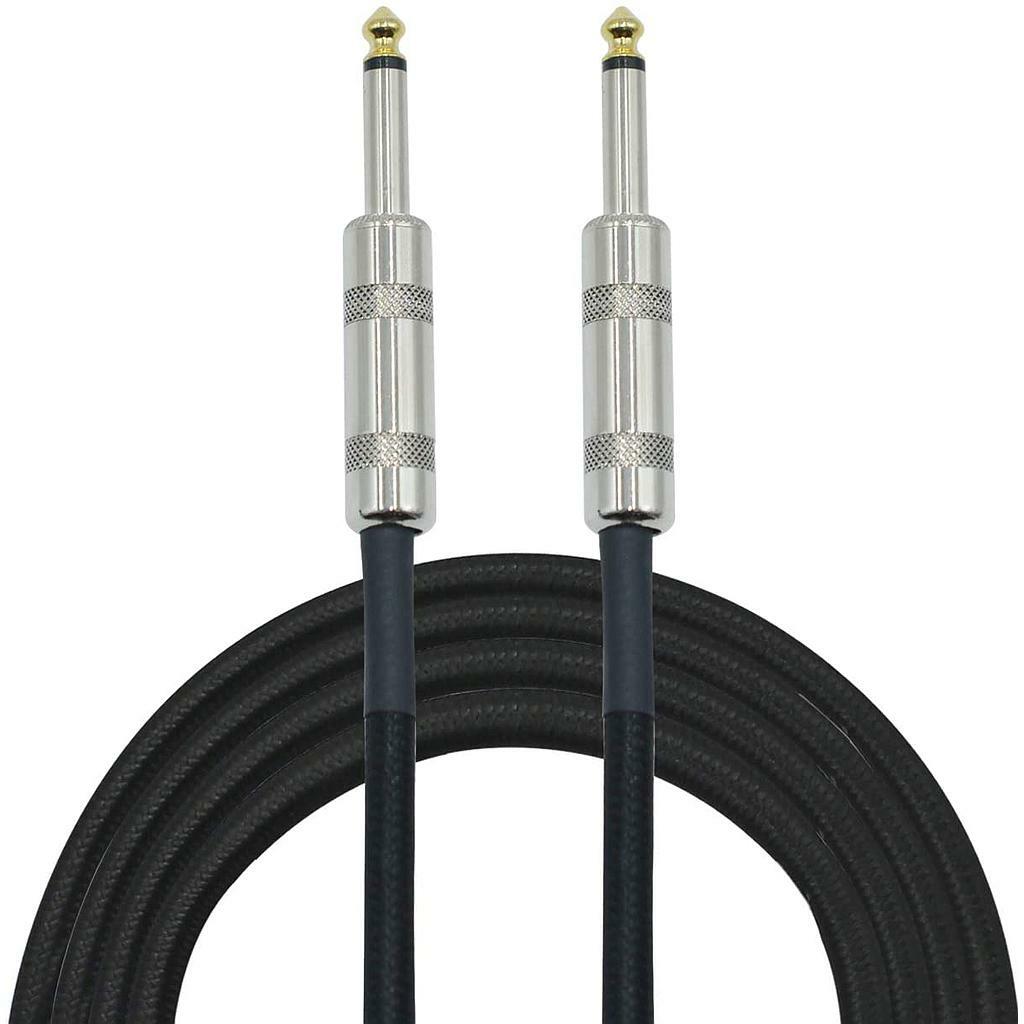 CMI 10ft 1/4" Electric Guitar Bass Instrument Cable Pedal Straight Cord Wires