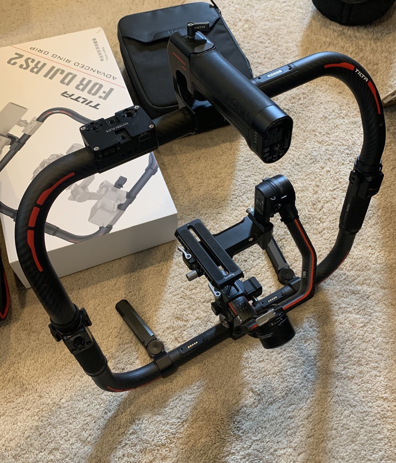 Tilta Advanced Ring Grip Kit With Rs2 Pro Combo And Accessories