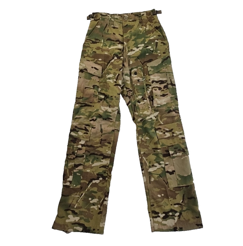 Army 8415-01-583-9263 Green Camo Woodland Pants W 25-27 L 26 1/2 to 29 1/2 NWOT