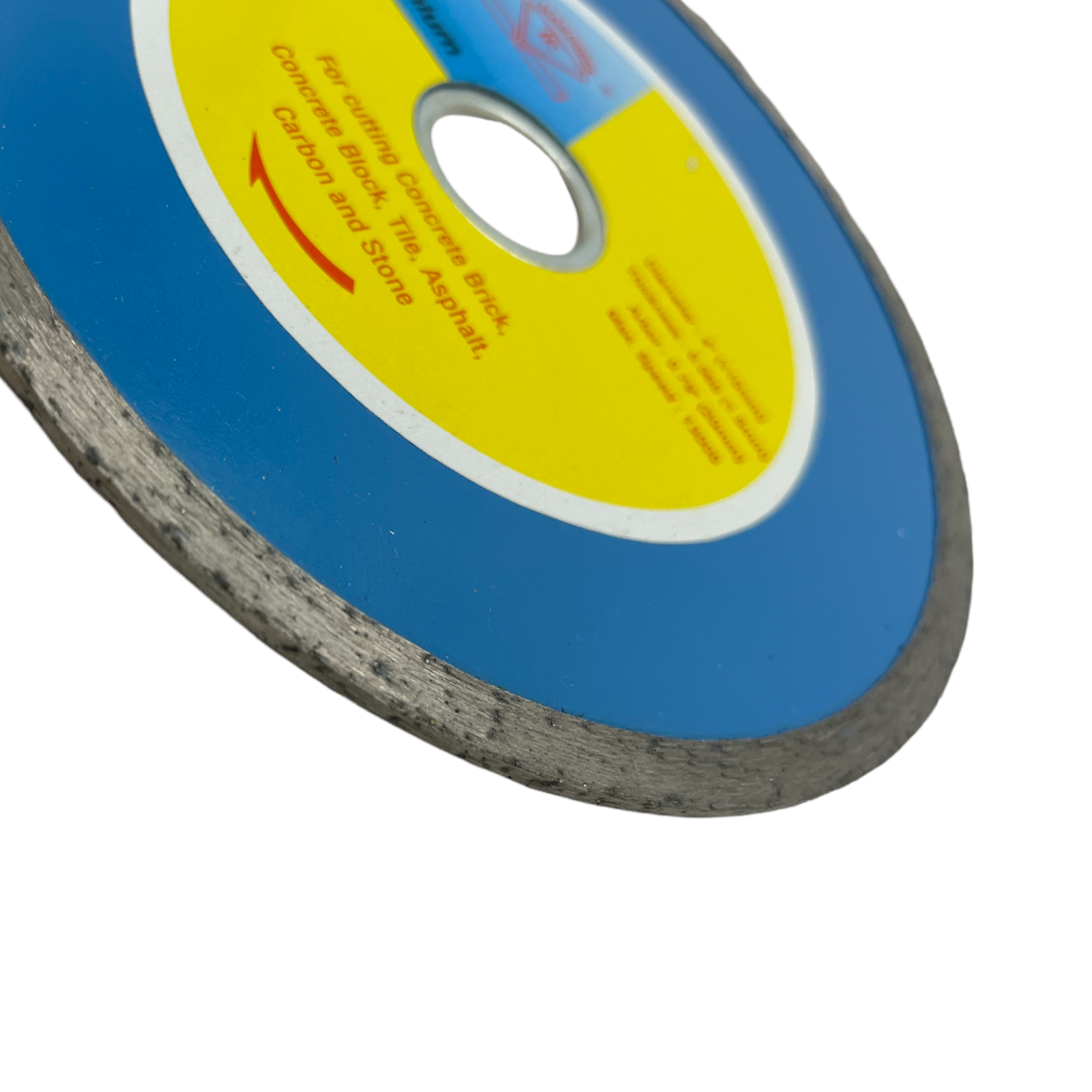 4 Inch Premium Continuous Diamond Saw Blade Cut Concrete Bricks Tile Block