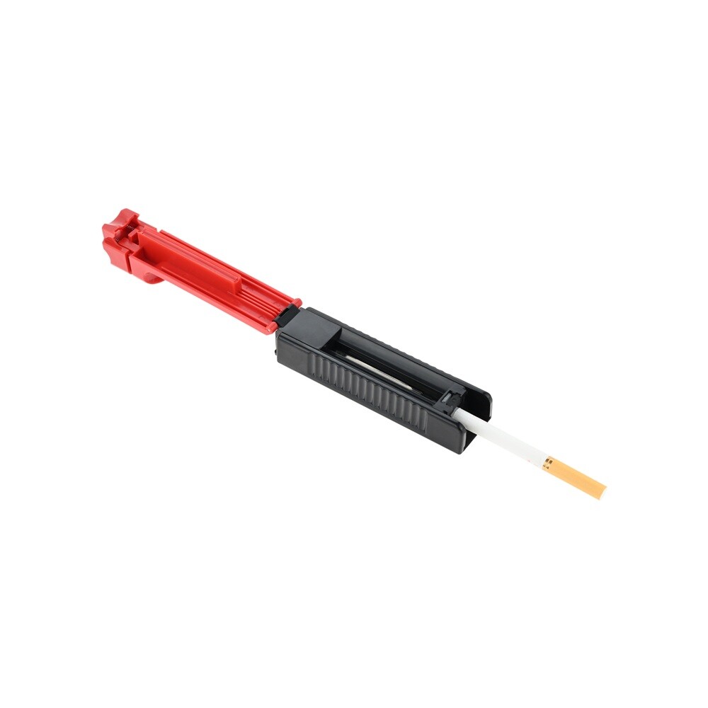 1 x Plastic Cigarette Maker Random Manual Single Tube Injector Rolling Portable