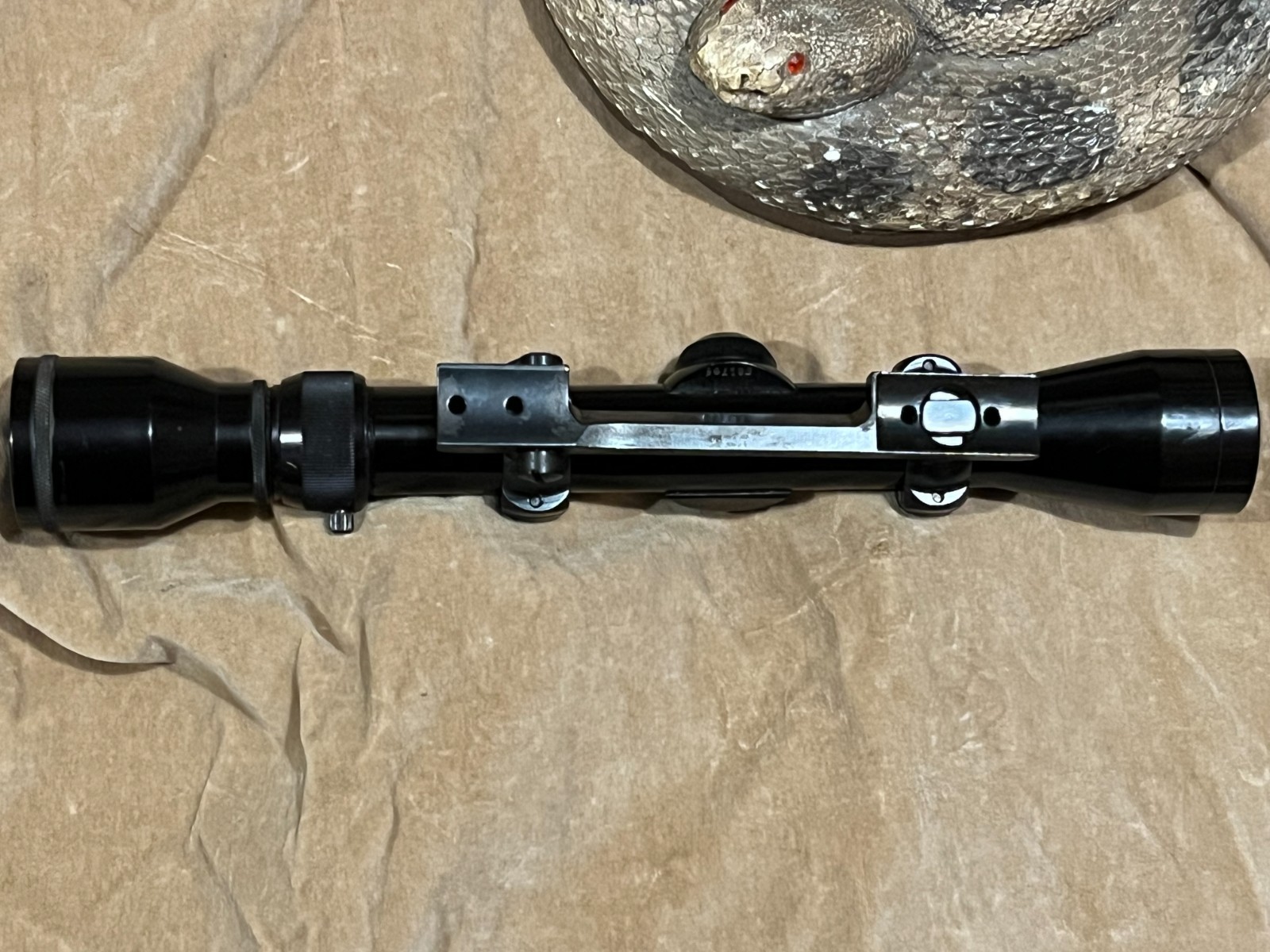 BROWNING 2X-7X scope, base & rings for 1st model SAKO made BROWNING bolt actions
