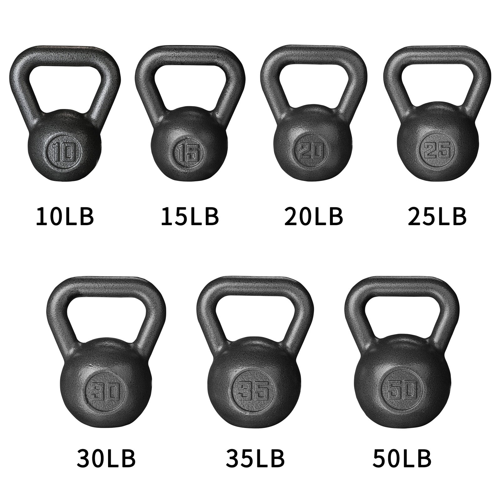 Kettlebell Antislip Durable Resistance Workout Training Exercises Casting Iron