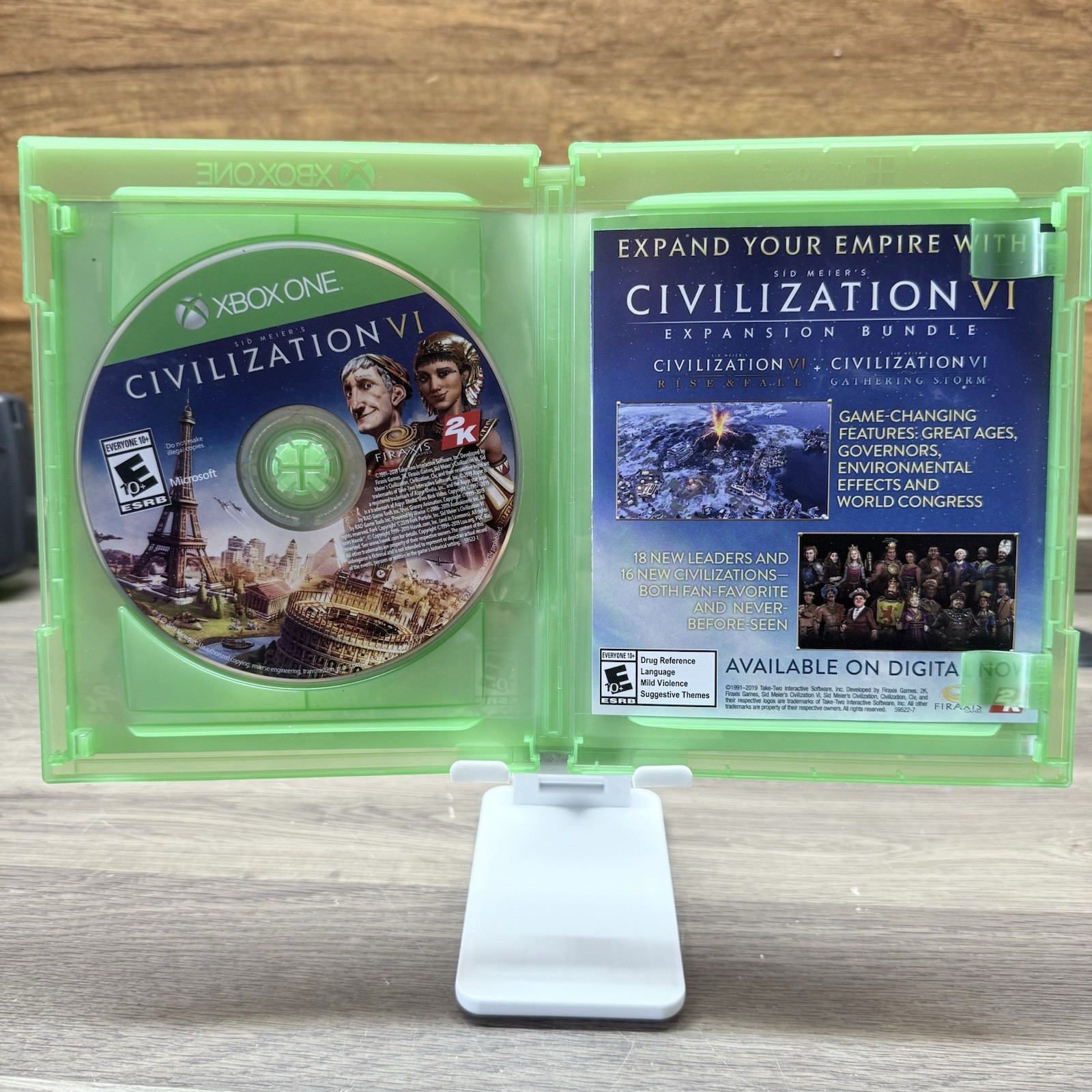 Sid Meiier’s Civilization VI Video Game (Microsoft Xbox One, 2019) Enhanced