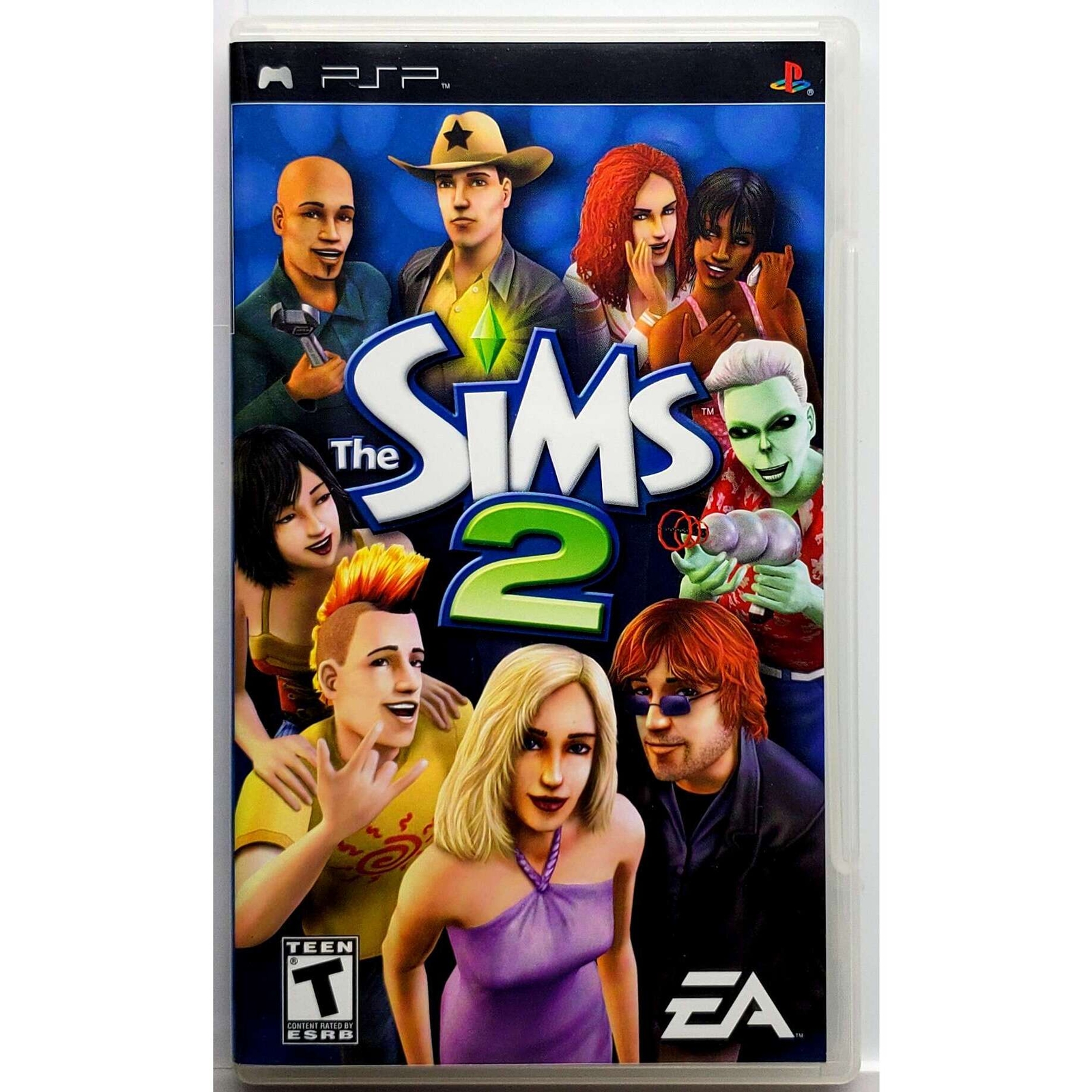 (Box Only) The Sims 2 - Sony Playstation Portable Excellent Original