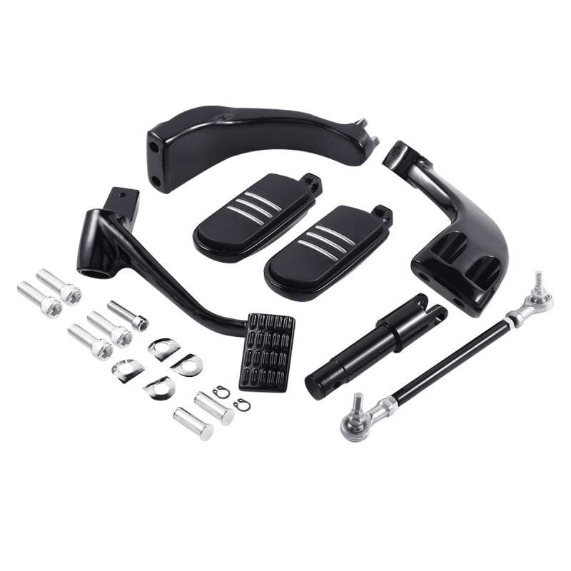 Mid Control Kit FootPeg Fit For Harley Sportster XL 883 1200 2004-2013 TCMT