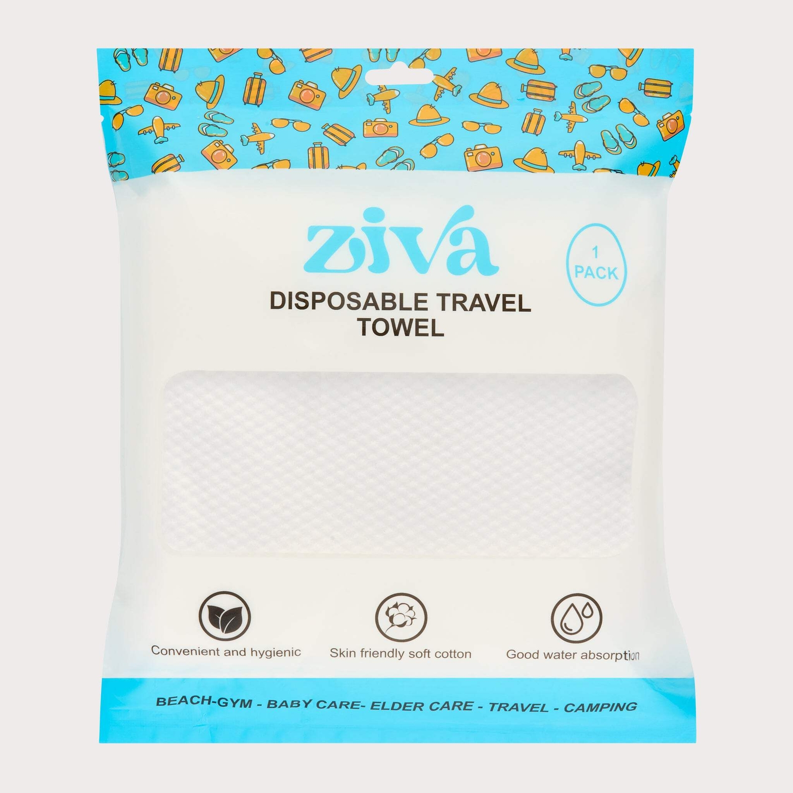 Ziva Disposable Travel Towel