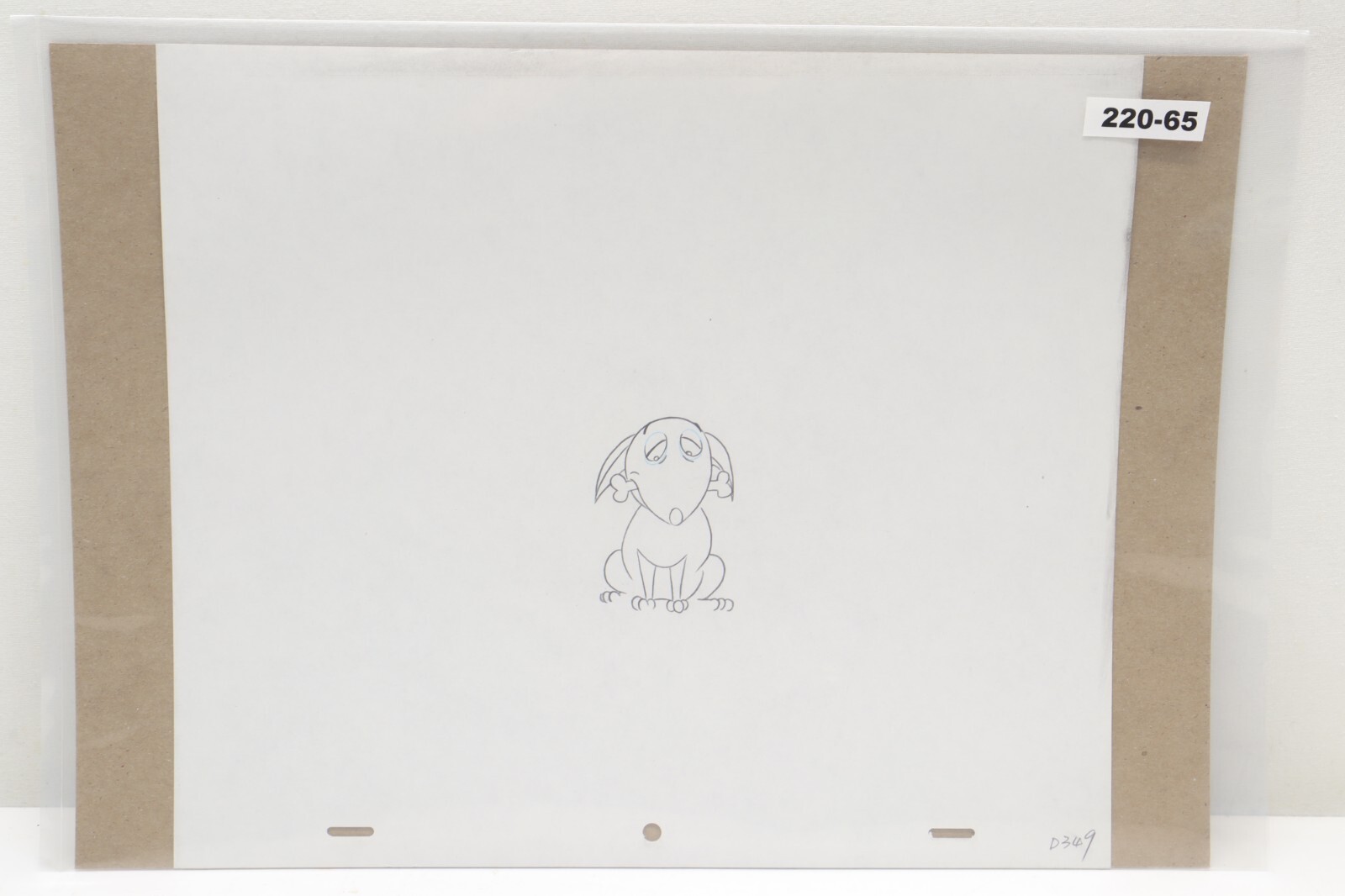 Family Dog Hand Drawn Animation Production Drawing Sketch Art (220-65)