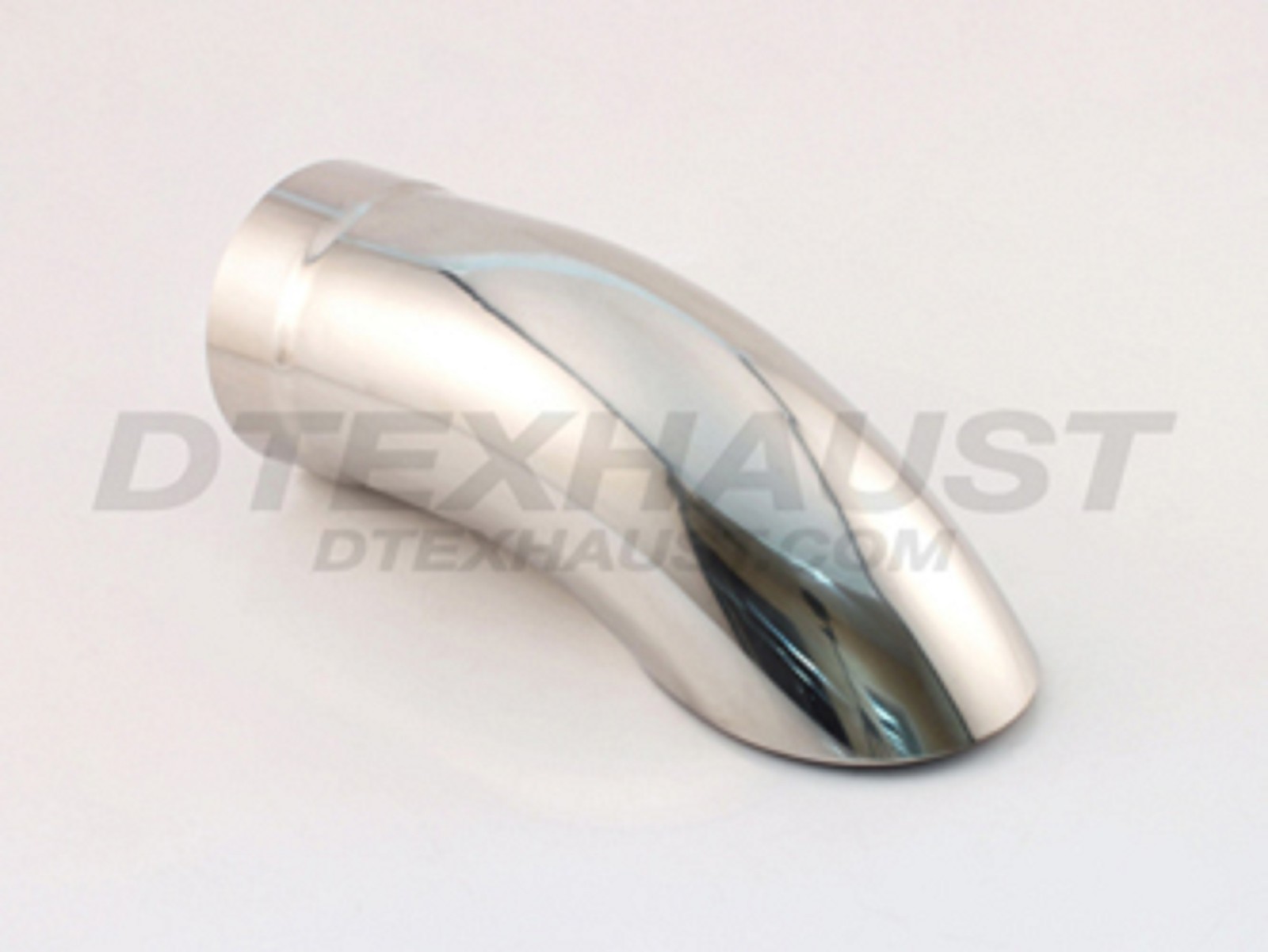 Q9-505016TD WELD-ON TURNDOWN STAINLESS DIESEL TIP 5" INLET / OUTLET 16" LONG