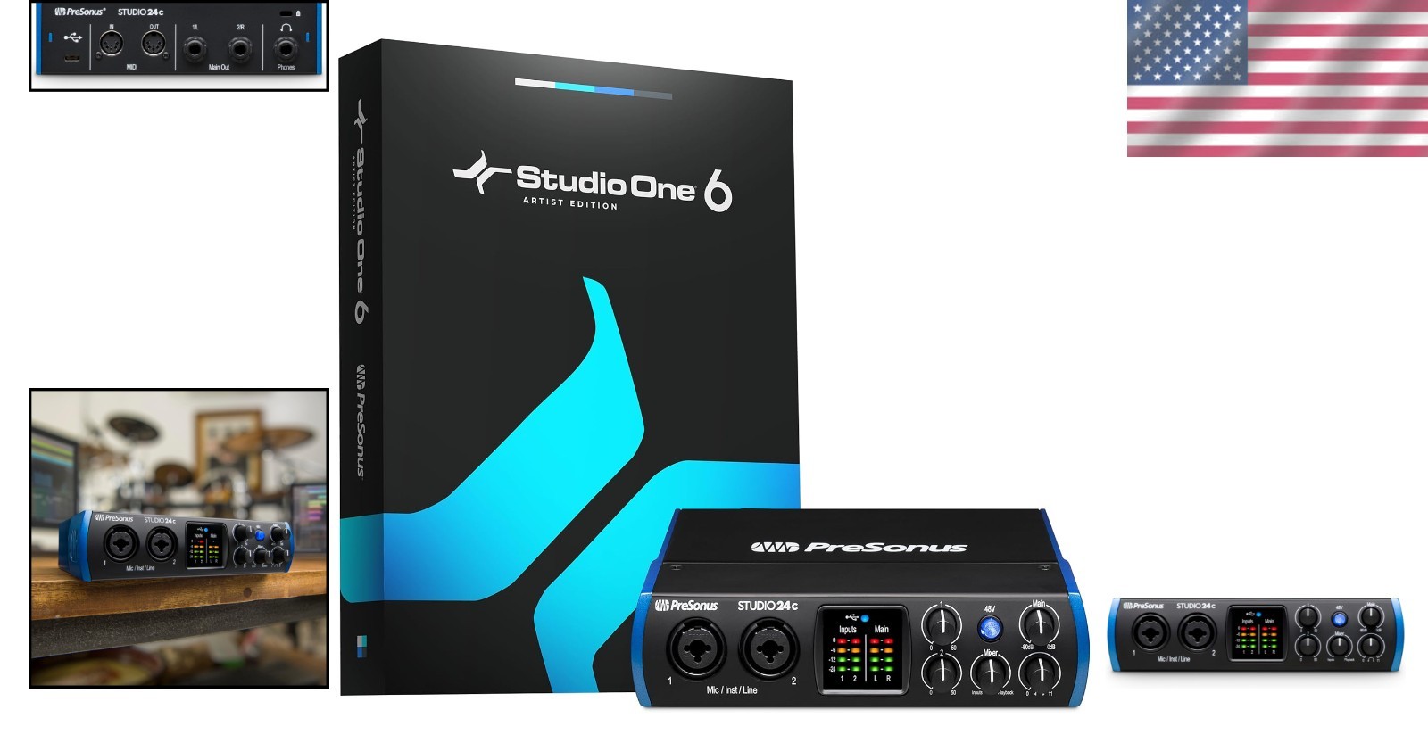 Studio One DAW Recording Software Bundle