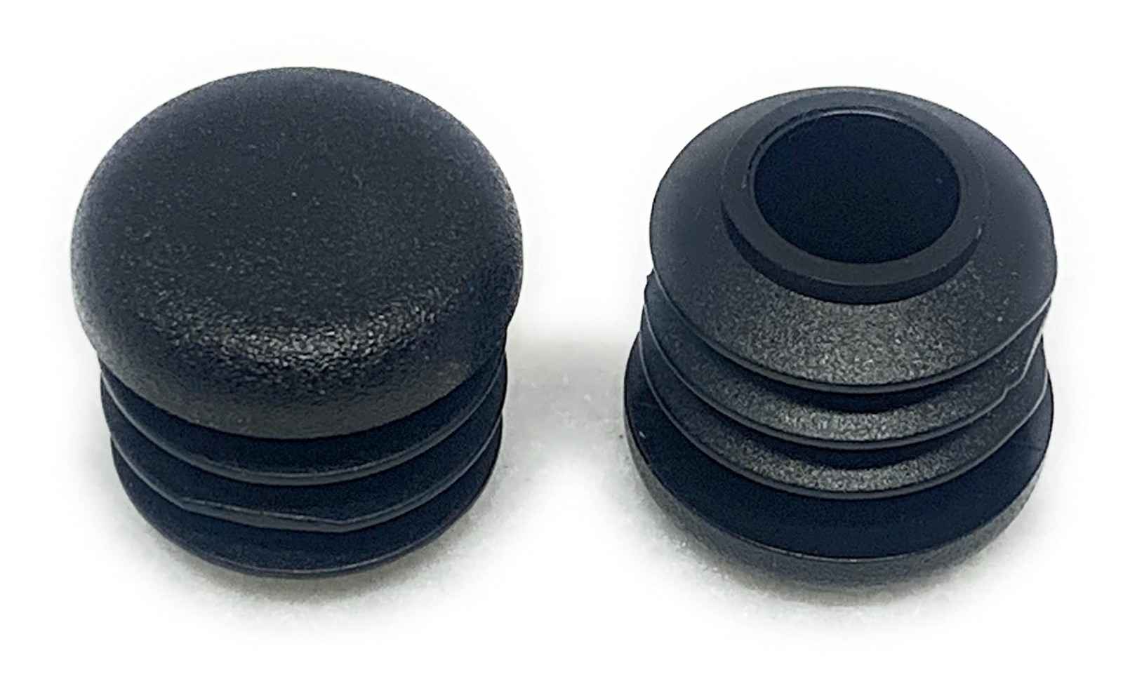 (Pack of 25) 5/8" OD Round End Caps (14-20 Ga for 0.46" - 0.57" Inside Diamet...