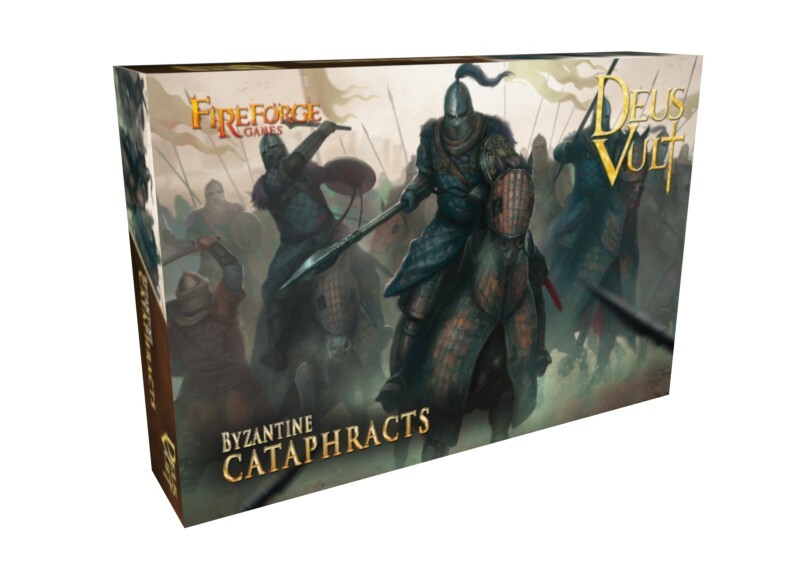 FIREFORGE DVBY05-BS BYZANTINE CATAPHRACTS 12 MULTI-PART 28mm FIGURES