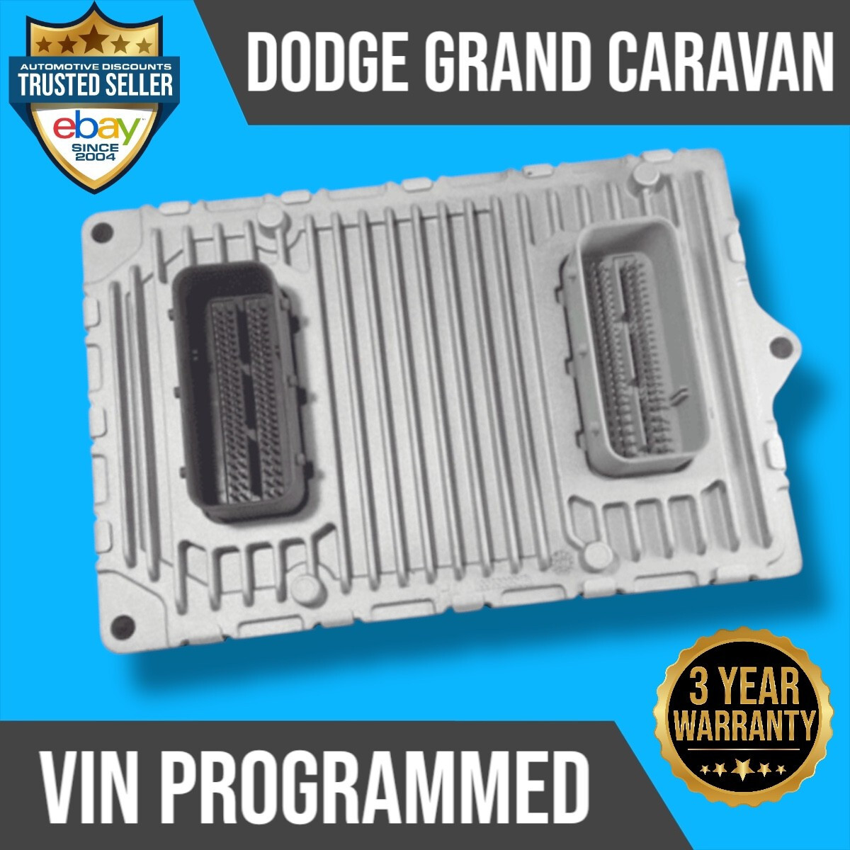 2013 Dodge Grand Caravan Ecu Ecm Pcm Engine Computer PLUG AND PLAY 05150724AC