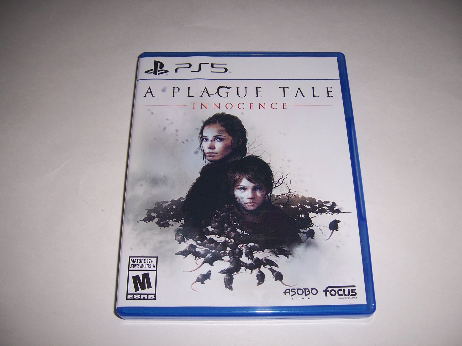 Replacement Box Case ONLY Plague Tale Innocence PlayStation PS5 AUTHENTIC