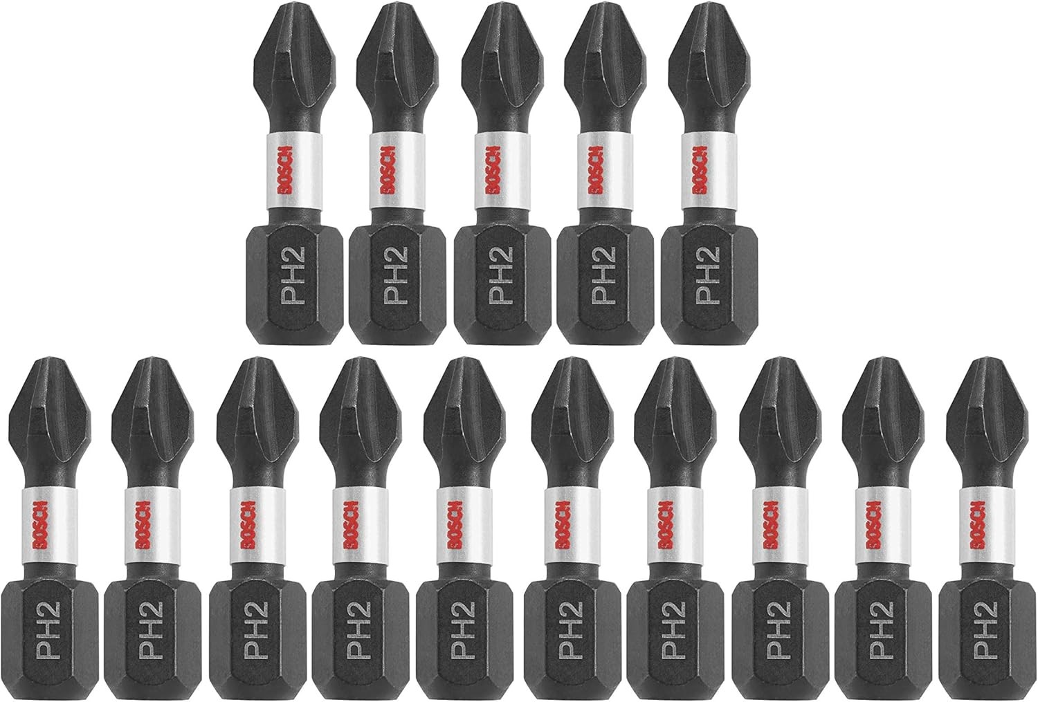 Bosch 15 Pack of Genuine OEM Drill Bits - ITPH2115