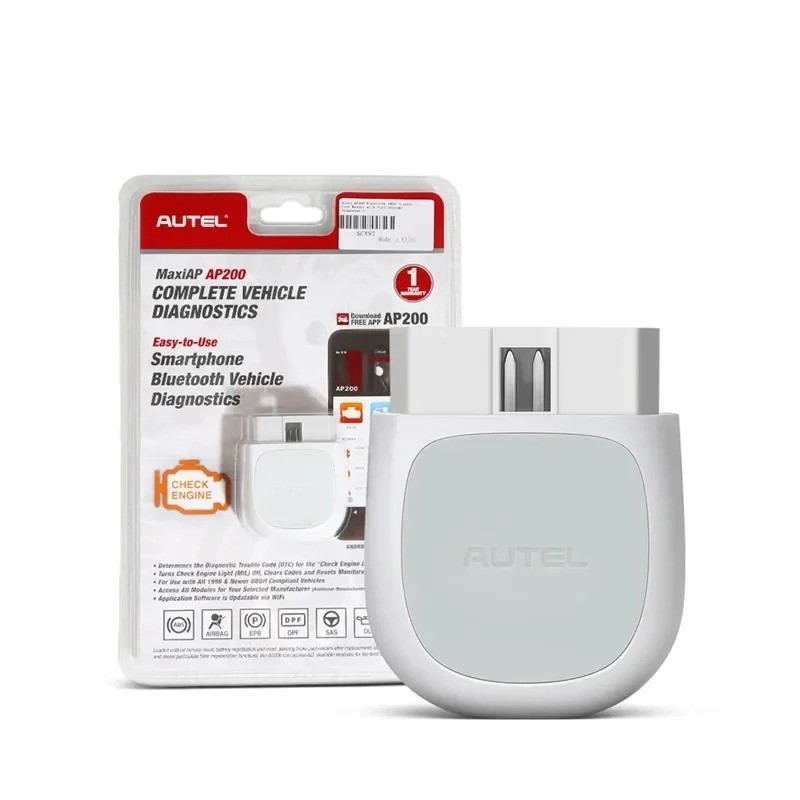 Autel MaxiAP AP200 Bluetooth OBD2 Scanner Full System Car Diagnostic Tool TPMS