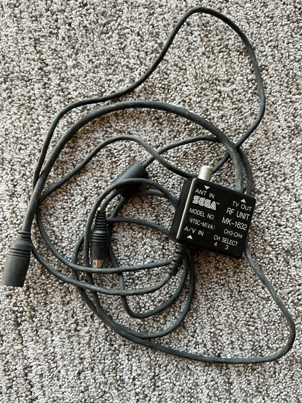 RF Switch Genesis Vintage Black RF Adapter OEM Original