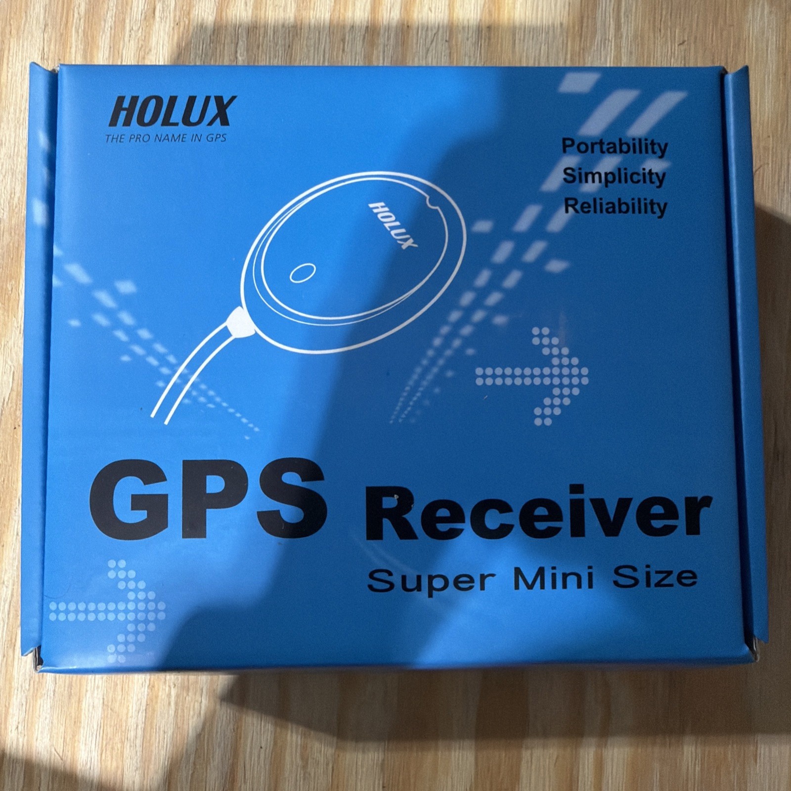 Holux GR-213U USB GPS Receiver Automotive Mountable, MPN 96039-02N