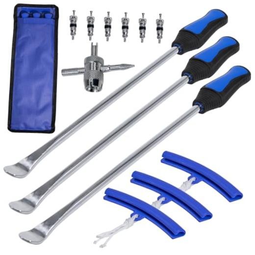 Tire Spoons 14.5IN, Steel Tire Changing Kit for Motorcycle Dirt Bike Lawn