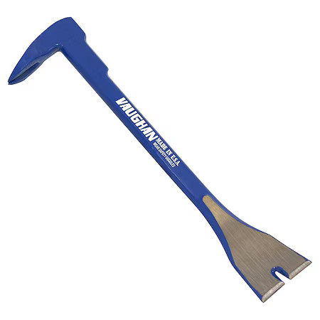 Vaughan Bcsb8 Scaper Bar, Square, 8 In, Claw