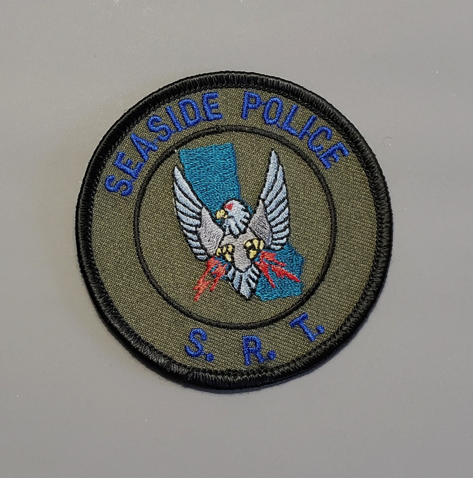 Seaside California Police S.R.T. Patch ++ Mint Monterey County CA