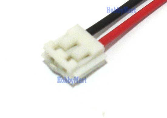 2-Pin JST EH 2.5 Female Connector with Wire L:300mm & Male Connector x 10 Sets