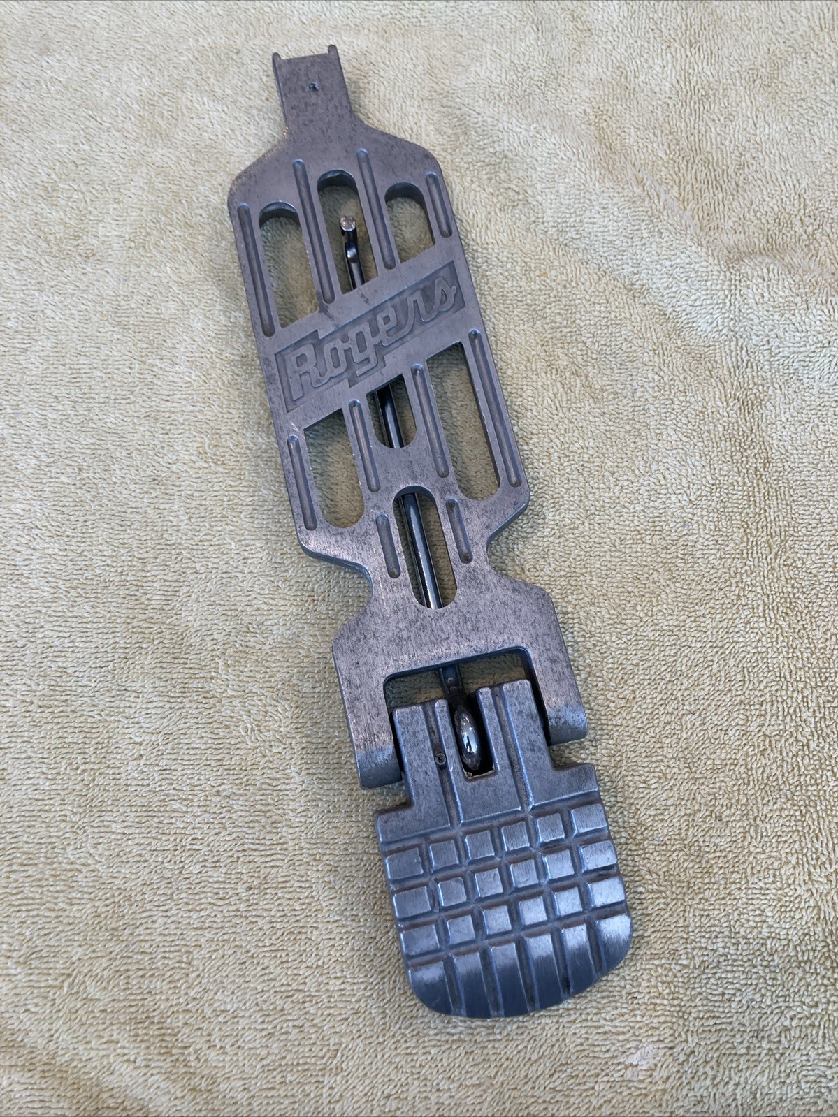 VINTAGE ROGERS SWIVOMATIC FOOTBOARD BASS DRUM PEDAL BOARD w/ SWIVO ROD
