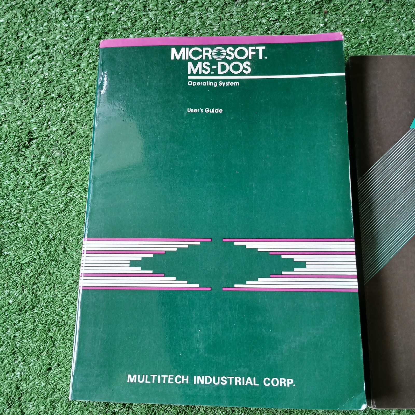 2 MICROSOFT MS-DOS/MPF-PC USER MANUALS 1983,1985 MULTITECH INDUSTRIAL CORP VTG