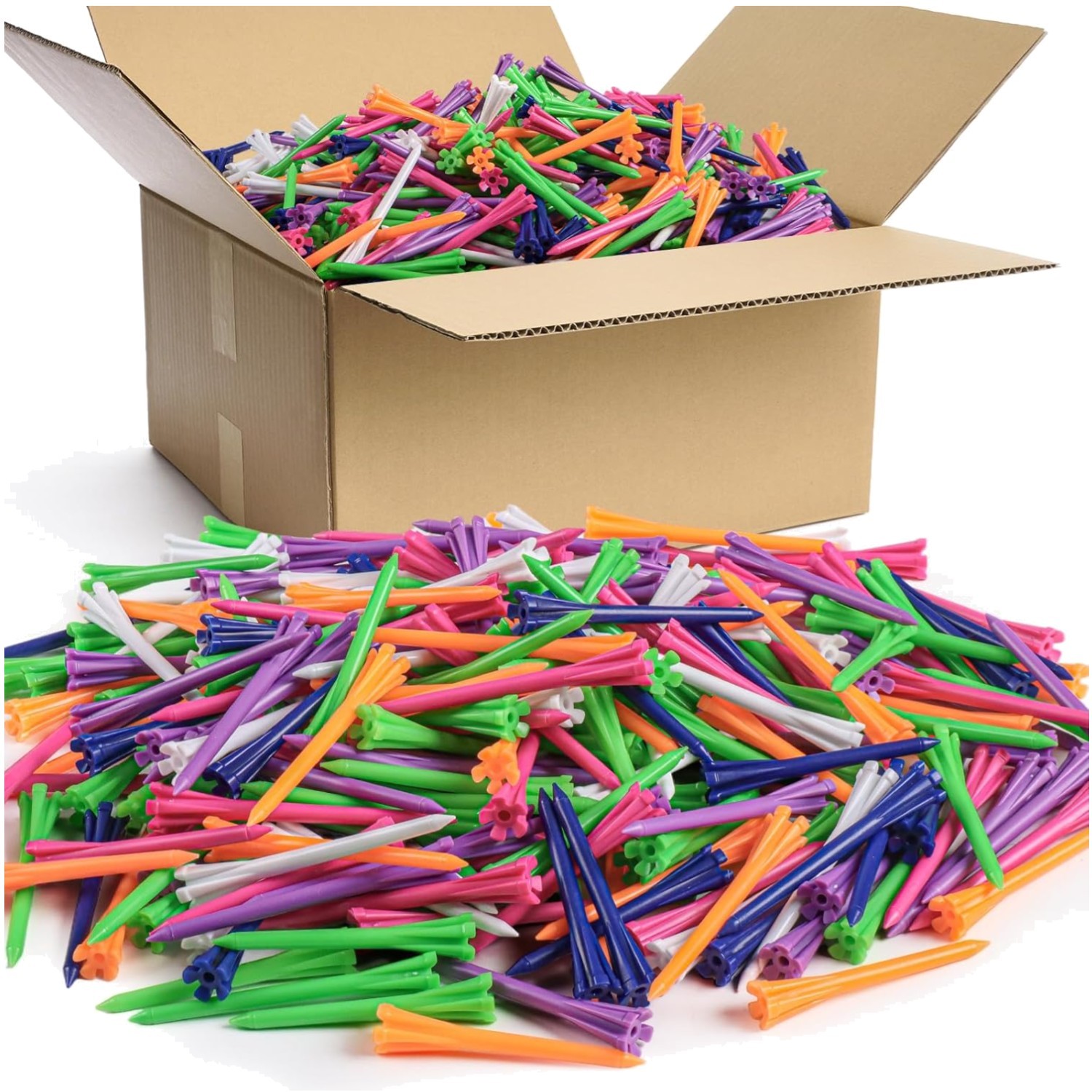 Plastic Unbreakable Easy to Find Bulk Value 200/50