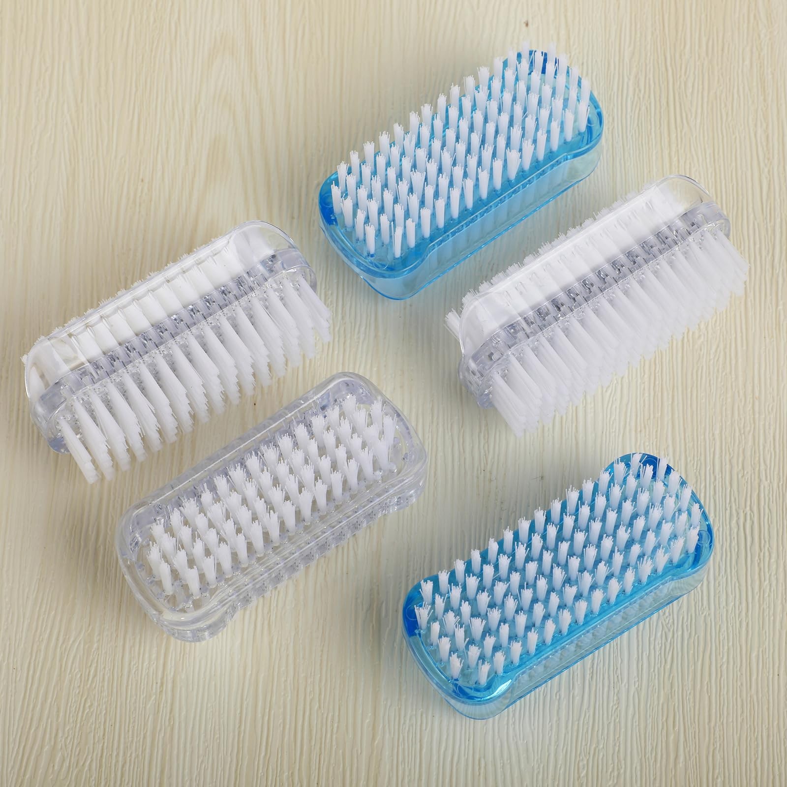 5 Pack Nail Brush for Cleaning Fingernails Two Sided Hand Fingernail Scrub B...