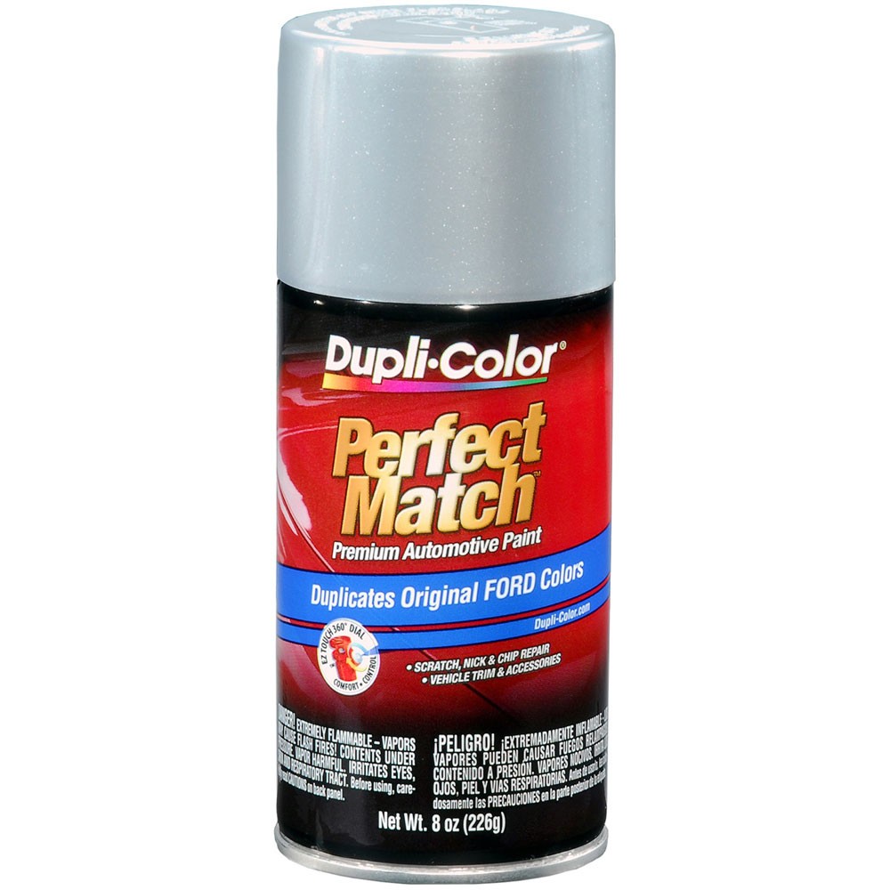 Duplicolor BFM0383, Perfect Match 8oz Aerosol for Ford J, 1G, Metallic Silver