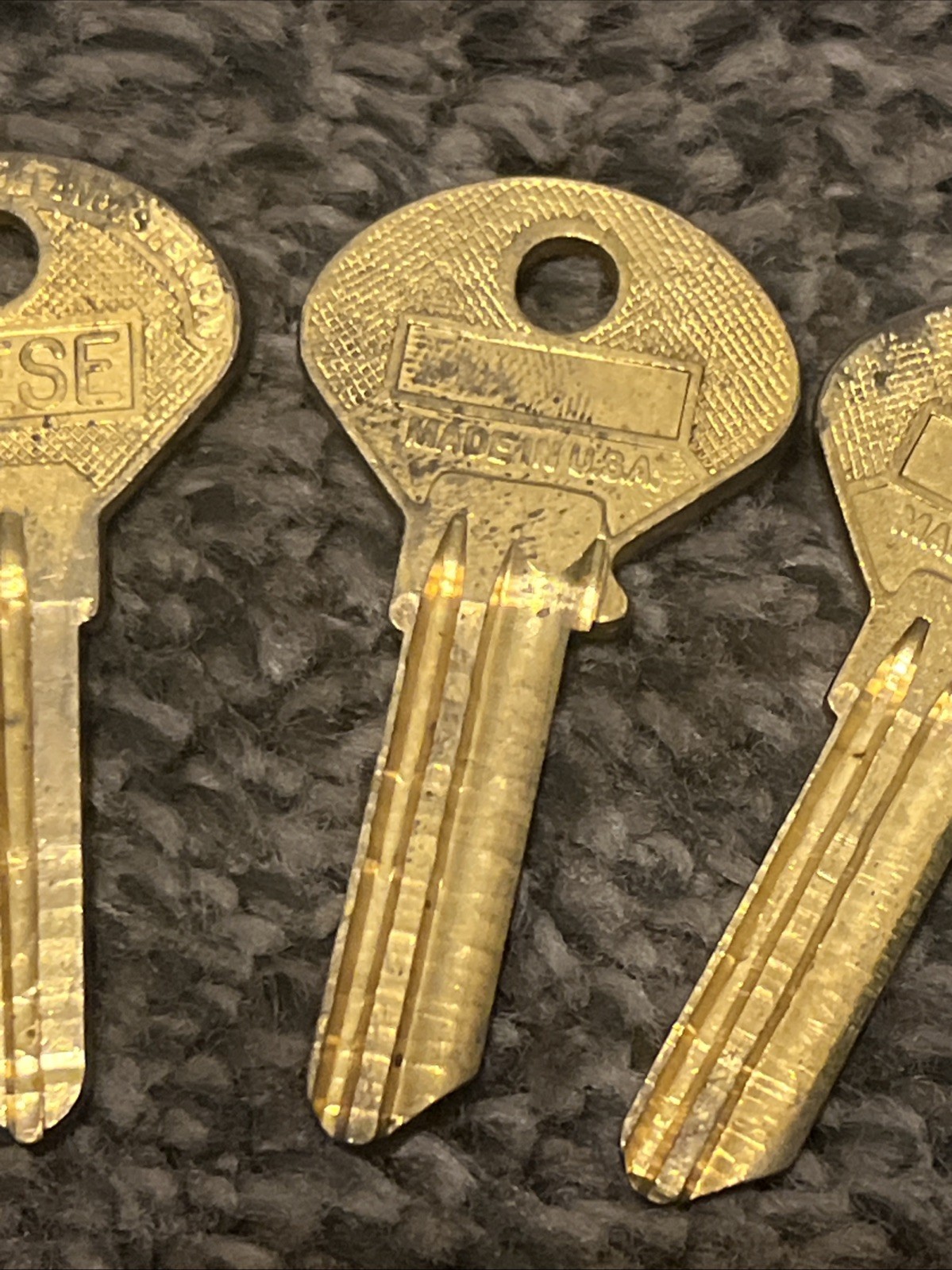 4 X Ilco 1146 Reese Uncut Key Blank Same as Keil D155