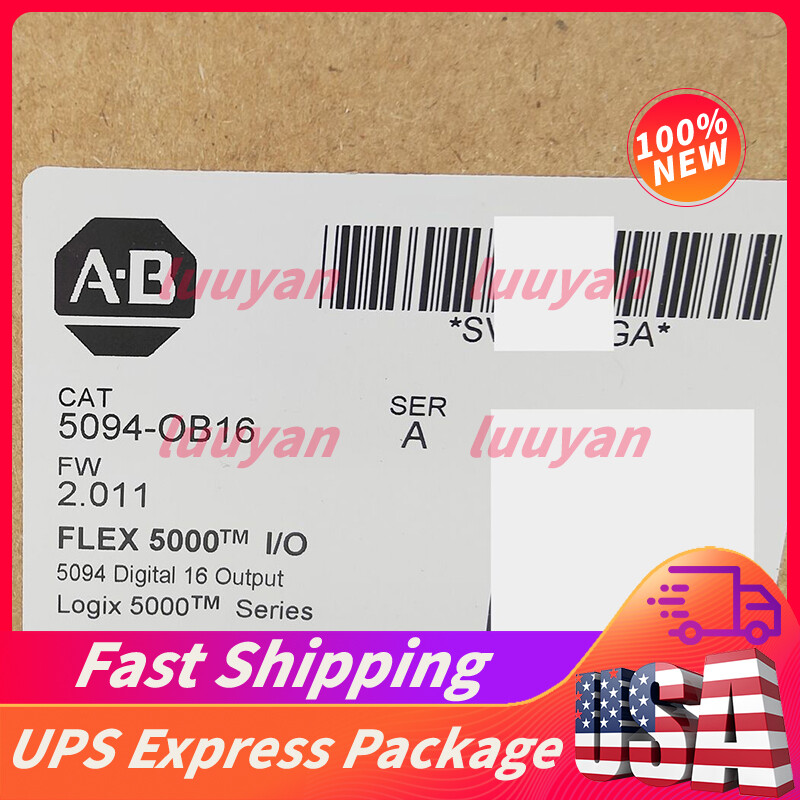 NEW Factory Sealed Allen Bradley 5094-OB16 Flex 5000 Output Module FREE SHIPPING