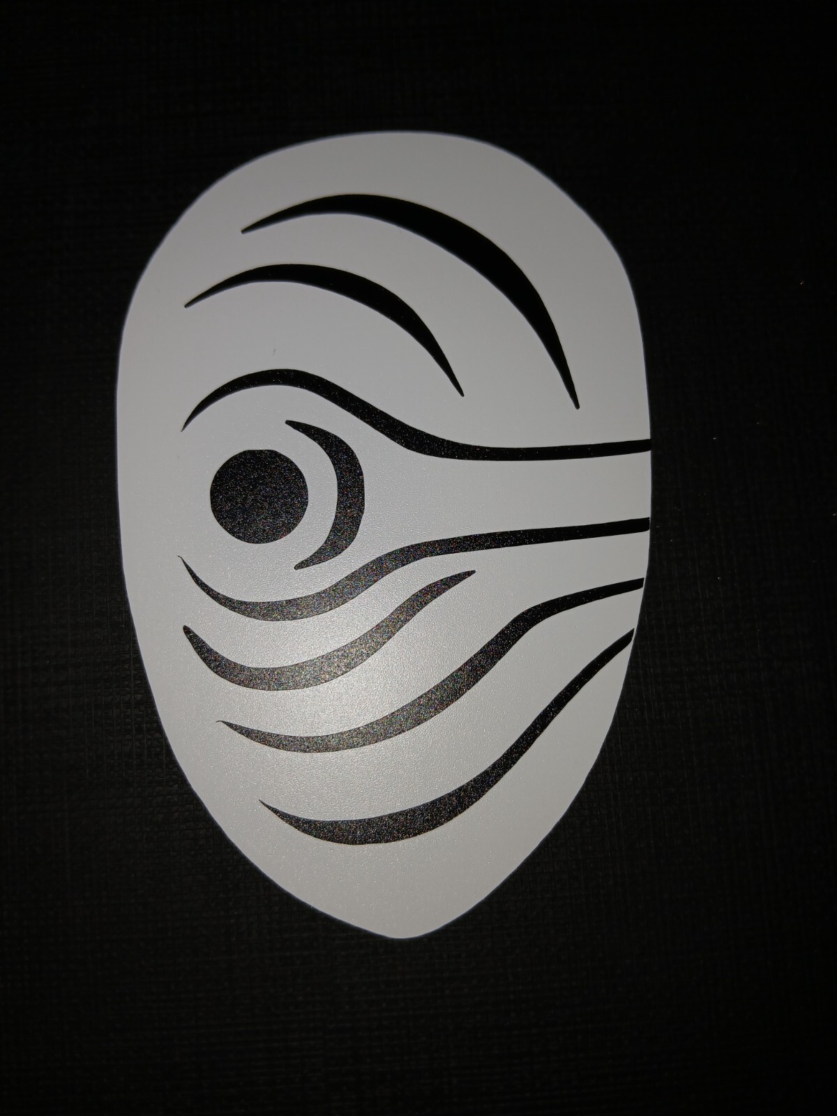 Naruto Obito Uchiha Mask Sticker Vinyl Decal Car Windows PC Waterproof!