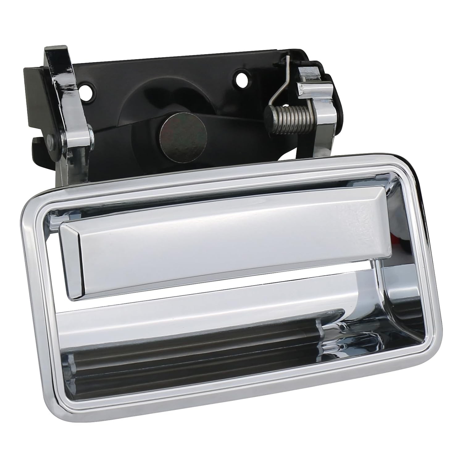 Chrome Metal Tailgate Handle Latch w/Bezel for Chevrolet Chevy Pickup Truck