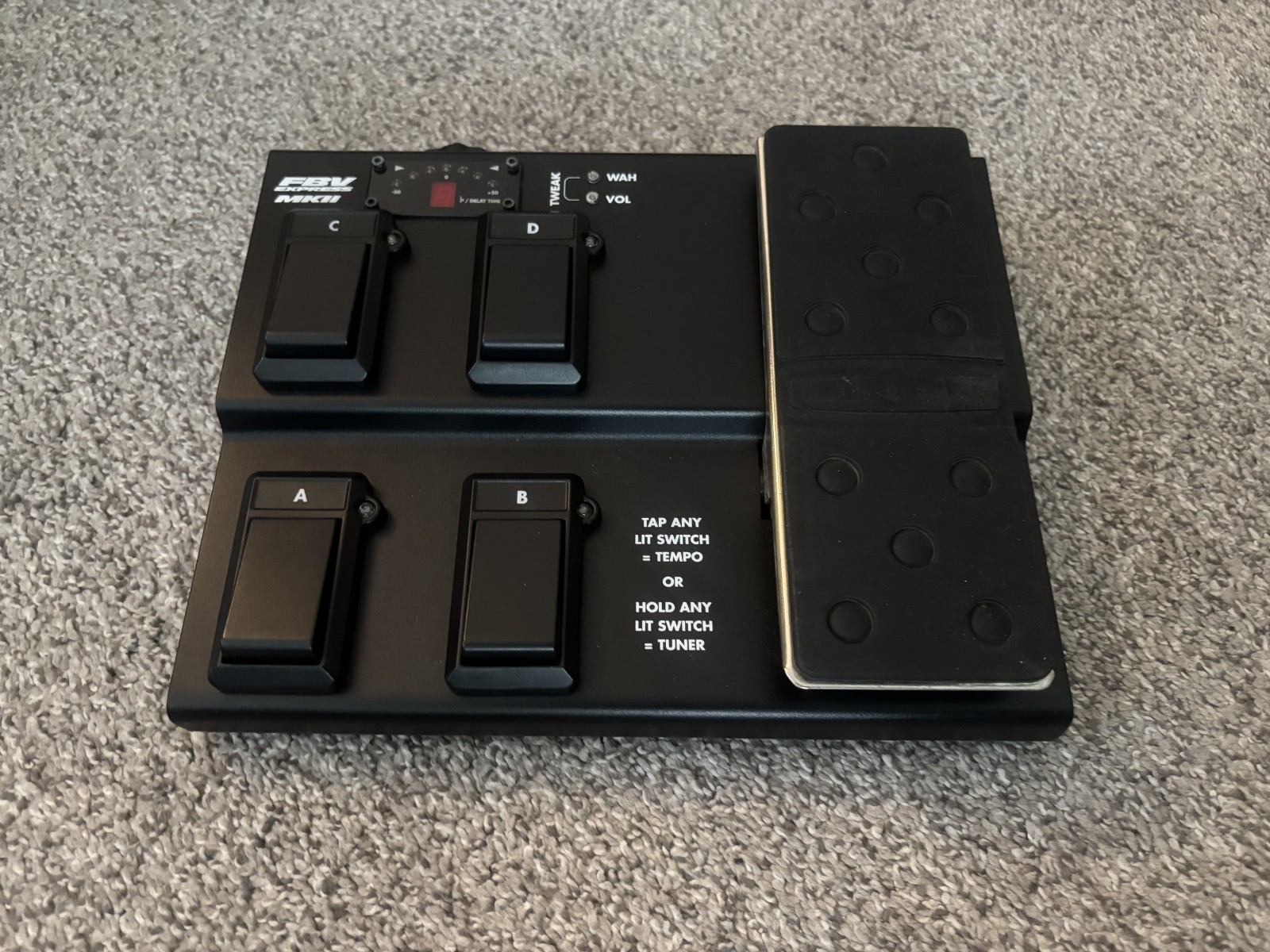 Line 6 FBV Express MkII Footswitch Wah Guitar Effect Pedal