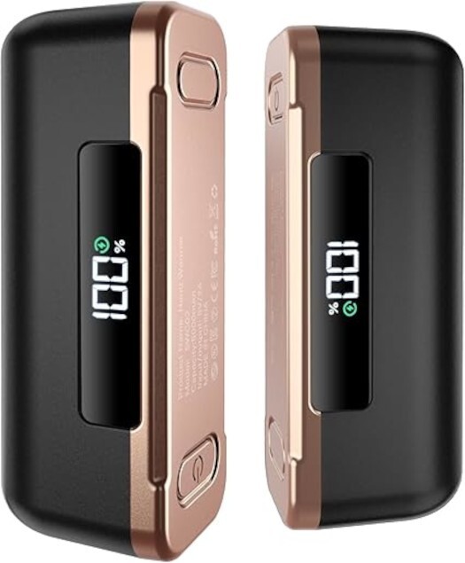 10000mAh Magnetic Rechargeable Electric Hand Warmers AI Power Bank USA Stock