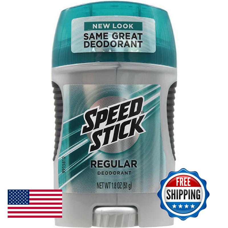 Mennen Speed Stick Deodorant Regular 1.8 Oz Pack Of 3 159530