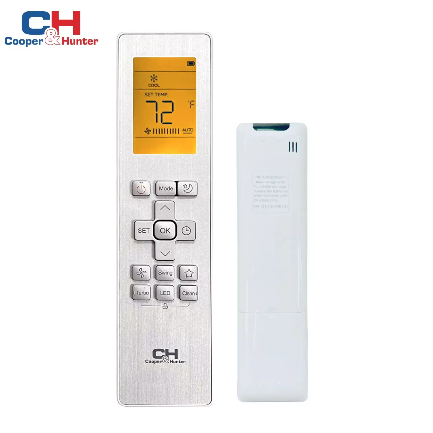 Remote Control for Cooper&Hunter Mini Split AC Sophia, Olivia and Astoria Series