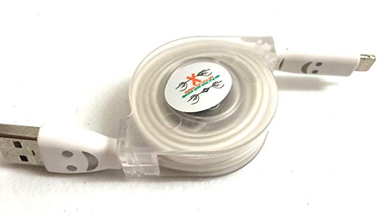 RETRACTABLE LED USB Data Sync Cable charger FOR iphone 6 plus 5S & ipod touch 5