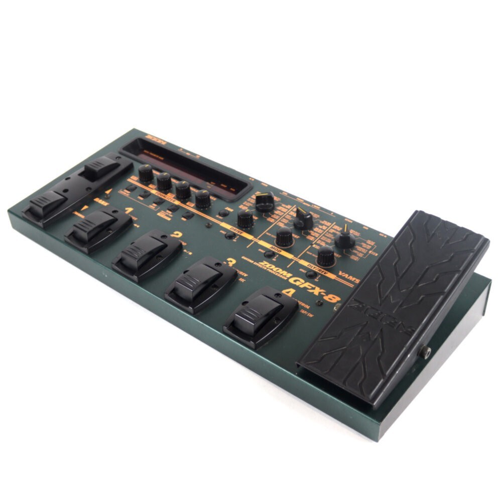 ZOOM GFX-8 Multi Effector for Guitar VAMS Green Good GP