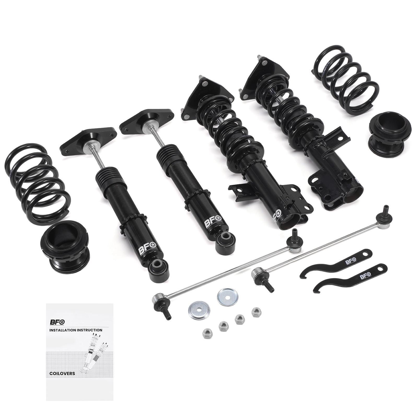 Coilovers Suspension Springs Kit For Hyundai Genesis Coupe 2-Door 2010-2016