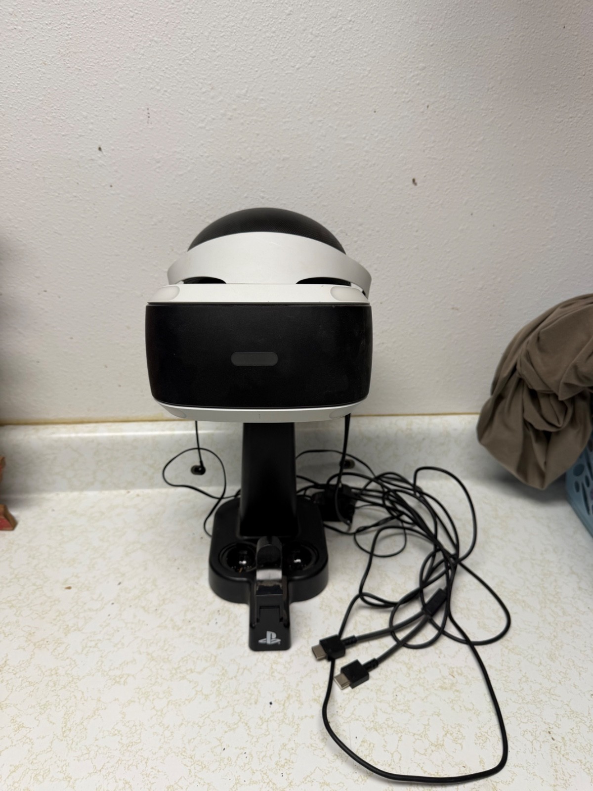 Sony PlayStation VR PS PSVR CUH-ZVR2 For PS4 Console Set Headset Tested Working