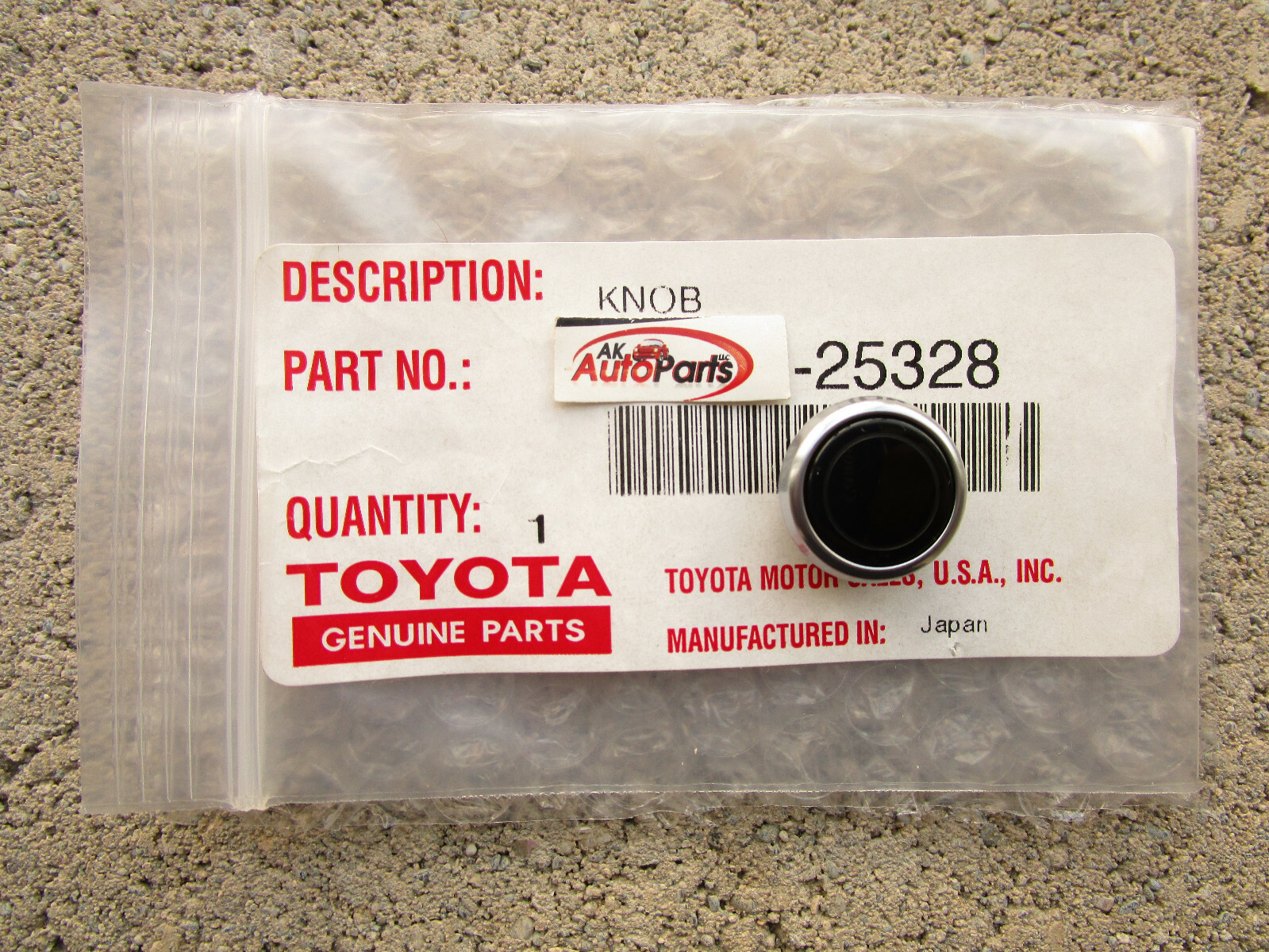 FITS: 20 - 22 TOYOTA CAMRY SE XLE XSE RADIO CD PLAYER DISPLAY KNOB QTY 1 OEM NEW