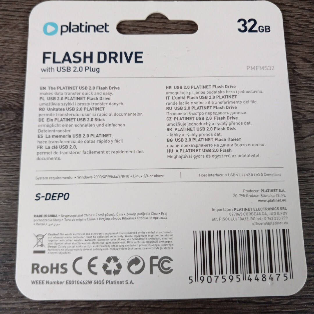 Platinet 32gb Flash Drive